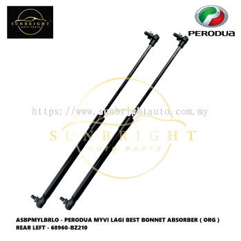 ASBPMYLBRLO - PERODUA MYVI LAGI BEST BONNET ABSORBER ( ORG ) REAR LEFT - 68960-BZ210