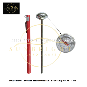 TOLDT1SPOC - DIGITEL THERMOMETER ( 1 SENSOR ) POCKET TYPE