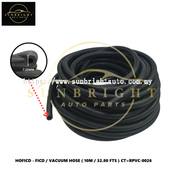 HOFICD - FICD / VACUUM HOSE ( 10M / 32.80 FTS ) CT=RPVC-0026