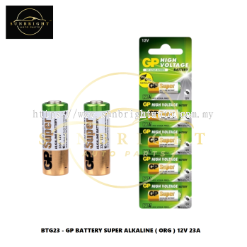 BTG23 - GP BATTERY SUPER ALKALINE ( ORG ) 12V 23A