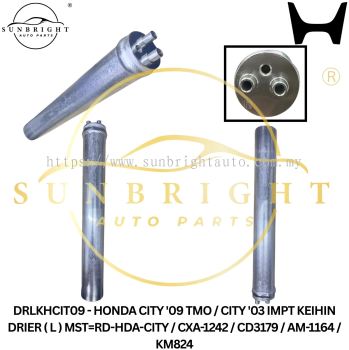DRLKHCIT09 - HONDA CITY '09 TMO / CITY '03 IMPT KEIHIN DRIER ( L ) MST=RD-HDA-CITY / CXA-1242 / CD3179 / AM-1164 / KM824