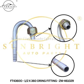 FT4360O - 1/2 X 360 ORING FITTING - ZW-461029
