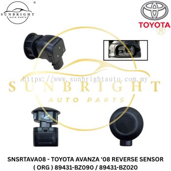 SNSRTAVA08 - TOYOTA AVANZA '08 REVERSE SENSOR ( ORG ) 89431-BZ090 / 89431-BZ020