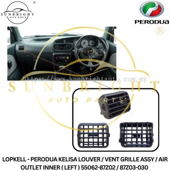 LOPKELL - PERODUA KELISA LOUVER / VENT GRILLE ASSY / AIR OUTLET INNER ( LEFT ) 55062-87Z02 / 87Z03-030