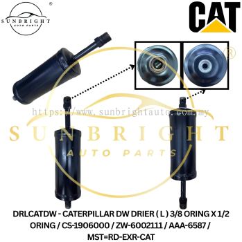 DRLCATDW - CATERPILLAR DW DRIER ( L ) 3/8 ORING X 1/2 ORING / CS-1906000 / ZW-6002111 / AAA-6587 / MST=RD-EXR-CAT