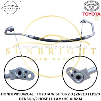 HONDTWIS06204L - TOYOTA WISH '06 2.0 ( ZNE10 ) LP170 DENSO 1/2 HOSE ( L ) AM=HS-4182.M