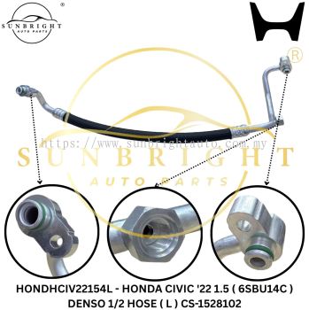 HONDHCIV22154L - HONDA CIVIC '22 1.5 ( 6SBU14C ) DENSO 1/2 HOSE ( L ) CS-1528102