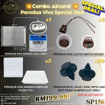 SP156 - � Combo Aircond Perodua Viva Special Deal 