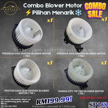SP158 - Combo Blower Motor Pilihan Menarik�
