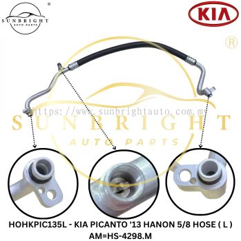 HOHKPIC135L - KIA PICANTO '13 HANON 5/8 HOSE ( L ) AM=HS-4298.M