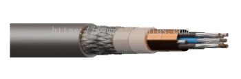 Halogen-free, mud resistant instrumentation cable RFOU(c) 150/250(300)V, S2/S6