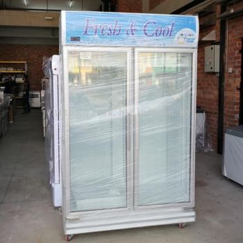 2 DOOR DISPLAY CHILLER & FREEZER