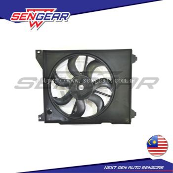 HYUNDAI  TRAJET AIRCOND MOTOR COMPLETE SET WITH FAN GUARD
