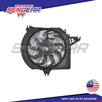 HYUNDAI STAREX AIRCOND MOTOR COMPLETE SET WITH FAN GUARD 
