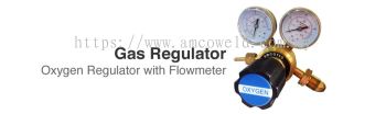 OXYGEN / ACETYLENE REGULATOR WITH FLOWMETER