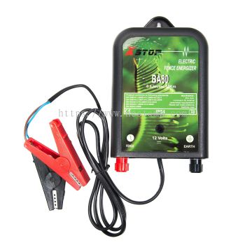 Xstop Electric Fence Energizer BA80