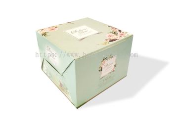 Cake Box Art Card 8 x 8 x 6  -10pcs