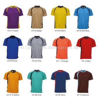 Plain Microfibre T-Shirt 2