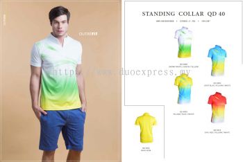 QD40 Collar T Shirt