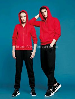 Sweat Hoodies and Pants Red