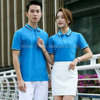 Polo Collar T-Shirt Printing KL PJ 