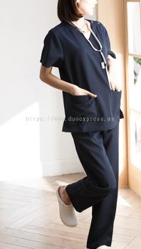 Medical Scrub Suit Set E (2)