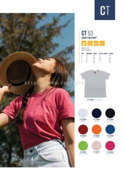 Cotton Roundneck T Shirt