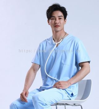 Baju Scrub Suit Light Blue2022