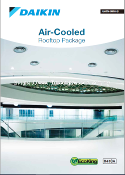 DAIKIN R410A AIR COOLED ROOFTOP PACKAGED UNIT