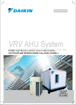 DAIKIN VRV AHU SYSTEM