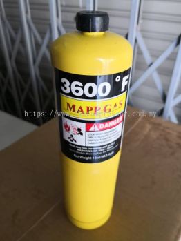 MAPP GAS GTR-79 X 16OZ./453.6G 3600 掳F (12-CAN/BOX) - (CHINA)