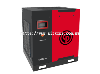 30.0HP CP CHICAGO PNEUMATIC VARIABLE SPEED SCREW AIR COMPRESSOR