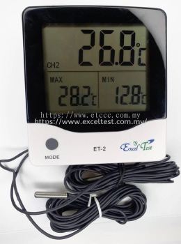 ET-2 Digital Thermometer With Dual Sensor