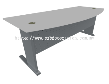 Office Table Metal Leg Type A (Grey)