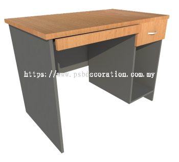 Computer Table (Beech + Graphite)