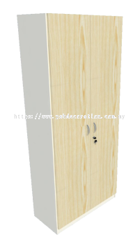 Full Height Full Door (Maple + White)