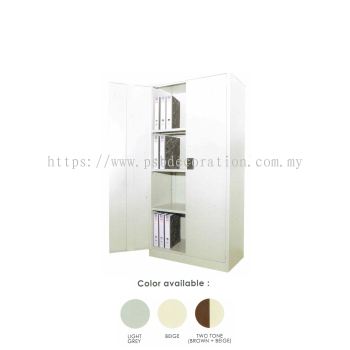 Full Height Cupboard With Steel Swinging Door c/w 3 Adjustable Shelves
