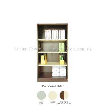 Full Height Cupboard Without Door  c/w 3 Adjustable Shelves
