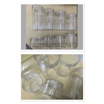 Crystal Plastic Jar