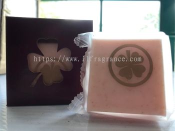 Rose Scrub Natural Handmade Moisturizing Soap 60g