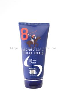 BHPC 3 IN 1 MEN'S NO. 8 BLUE SHOWER CREAM 150 ML