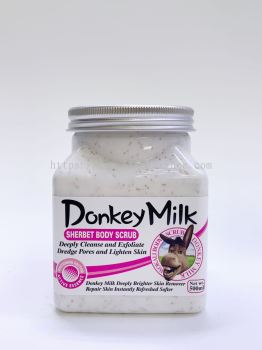 WOKALI DONKEY MILK SHERBET BODY SCRUB 500 ML