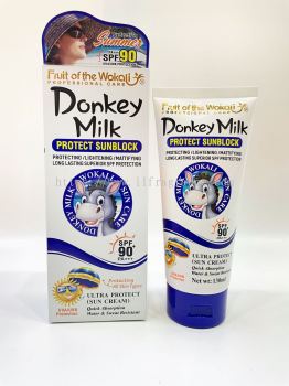 WOKALI DONKEY MILK PROTECT SUNBLOCK SPF90+ 130 ML