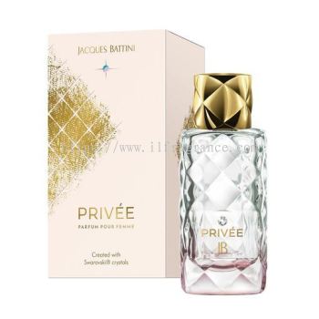 JACQUES BATTINI SWAROVSKI CRYSTAL PRIVEE POUR FEMME PARFUM 100ML