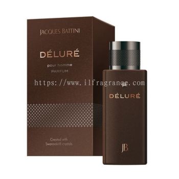 JACQUES BATTINI SWAROVSKI CRYSTAL DELURE POUR HOMME PARFUM 100ML