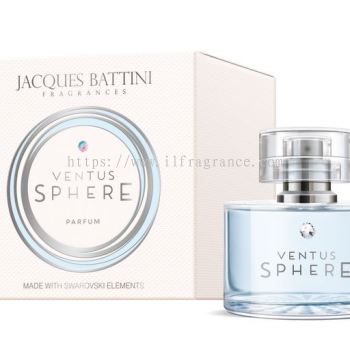 JACQUES BATTINI SWAROVSKI CRYSTAL VENTUS SPHERE POUR FEMME PARFUM 60ML