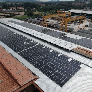 442 kWp, Metal Roof Klip-lock (Klang Valley)
