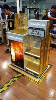 Acrylic Gold Mirror Display 
