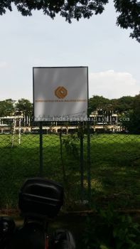 Outdoor Signage - Metal Structure Frame + 3mm ACM Surface with UV inkjet sticker 