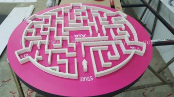 Laser Cut Acrylic - The Maze